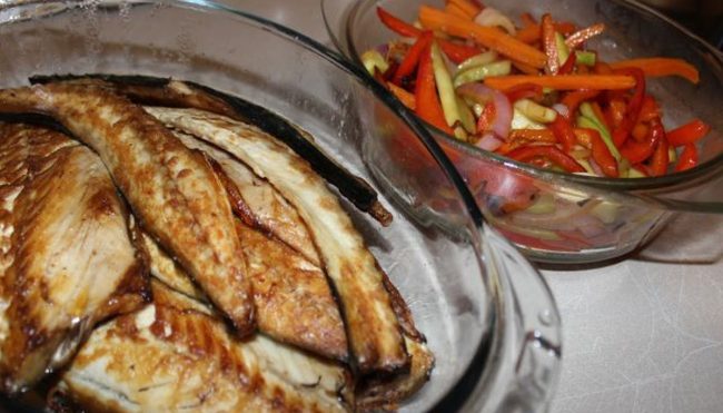 macrou cu legume macrou legume gratar tigaie
